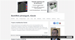 Desktop Screenshot of bankweb.hu